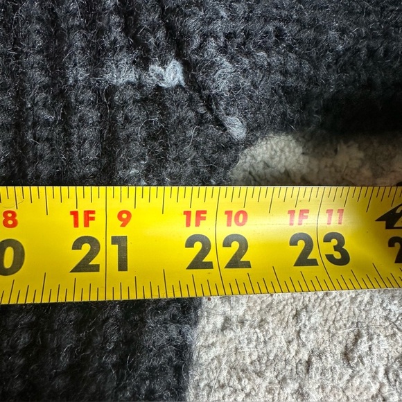 VARLEY Strick Marlena Oversized Pullover Sweater In Marbled‎ Black Size S - Picture 10 of 10